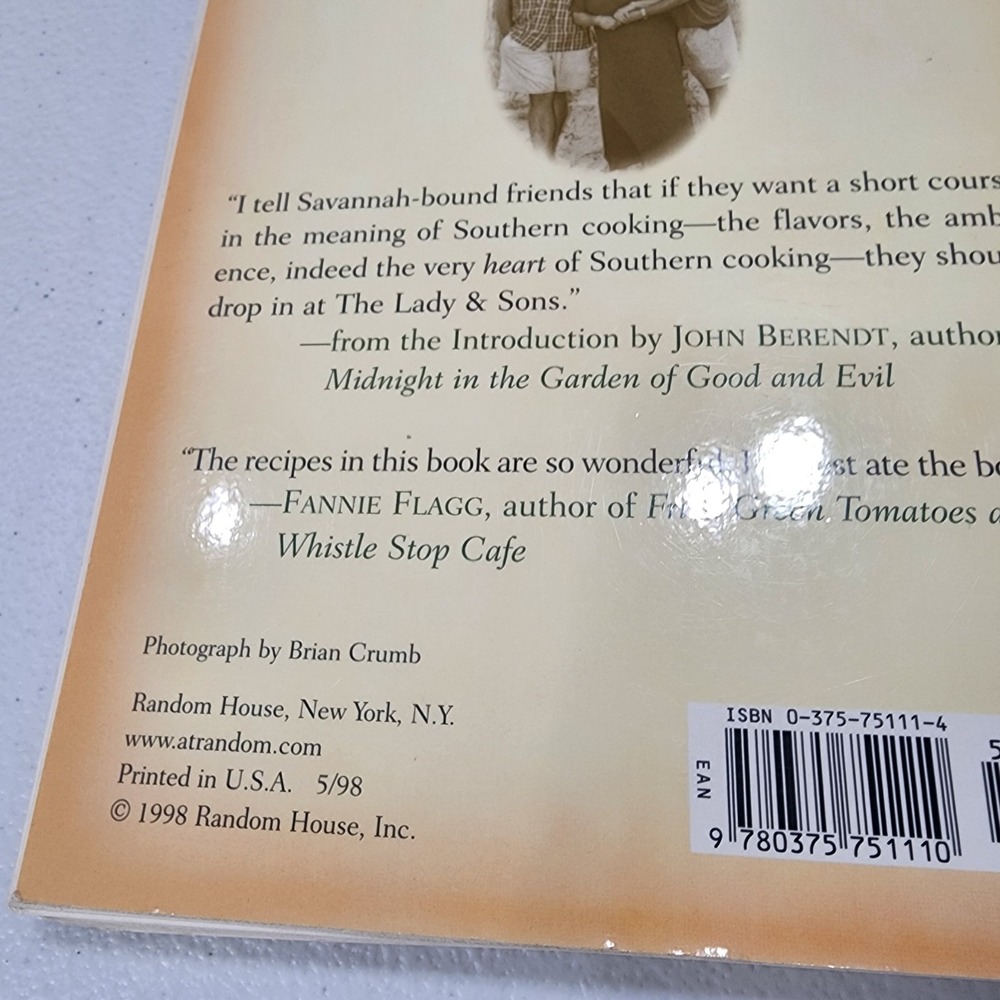 Vintage The Lady and Sons 1998 Paula Deen Country Cookbook Savannah Spiral Bound - Picture 3 of 4